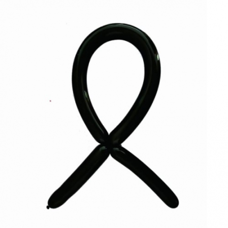 Buburuza si Motan Noir - Baloane tematice - Set 15 baloane latex modelaj negru 125 cm