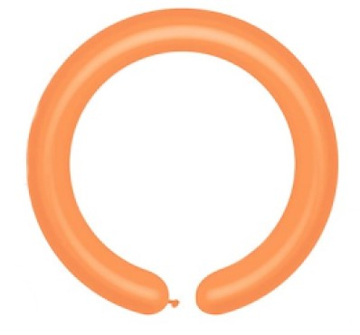 Set 15 baloane modelaj portocaliu 100 cm [0]