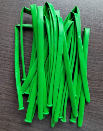 Set 15 baloane modelaj verde 100 cm [2]