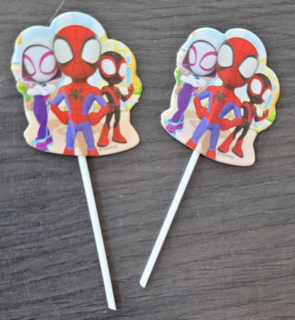 Set 16 decoratiuni briosa Spidey 5 cm [7]