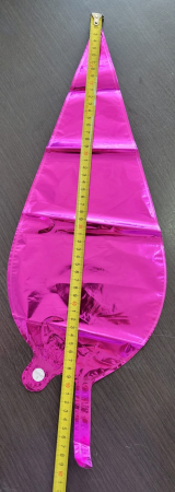 Set 2 baloane folie varf roz 50 x 20 cm [3]