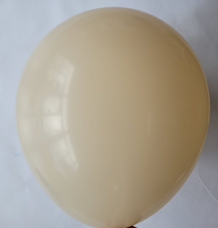 Set 2 baloane latex jumbo alb nisip 45 cm [3]