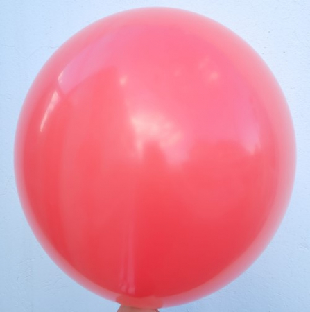 Set 2 baloane latex jumbo coral / corai 38 cm [4]
