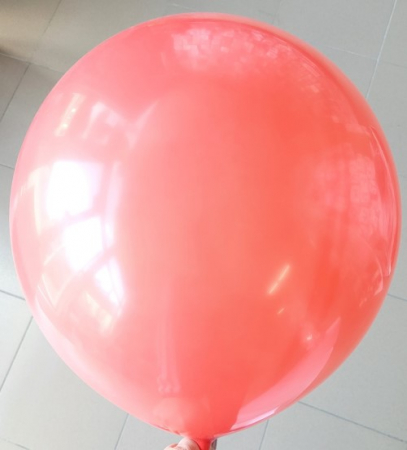 Set 2 baloane latex jumbo coral / corai 38 cm [3]