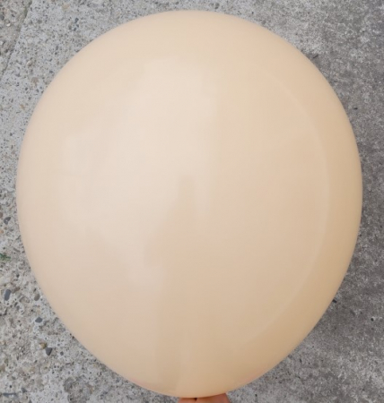 Set 2 baloane latex jumbo retro crem 45 cm [3]