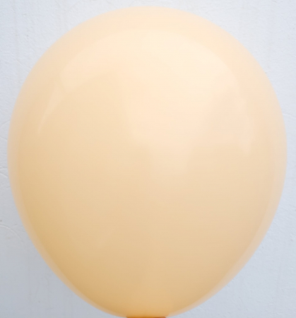 Set 2 baloane latex jumbo retro crem 45 cm [2]