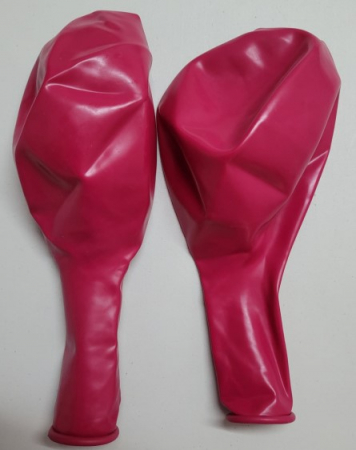 Set 2 baloane latex jumbo magenta clear 46 cm [3]