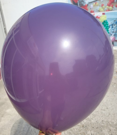 Set 2 baloane latex jumbo mov retro / malva 46 cm [1]