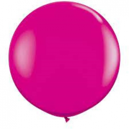 Balerina - Set 2 baloane latex jumbo roz 45 cm