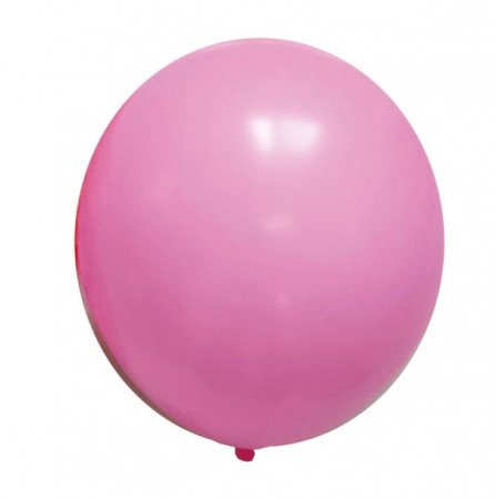 Printesa Sofia - Set 2 baloane latex jumbo roz aprins 45 cm