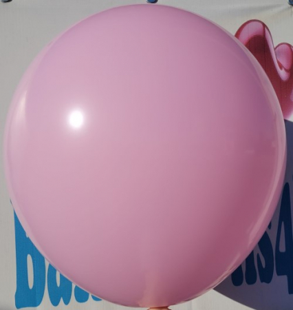Set 2 baloane latex jumbo roz deschis 45 cm [2]