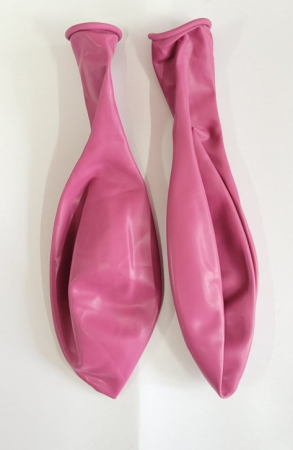 Set 2 baloane latex jumbo roz retro 45 cm [3]