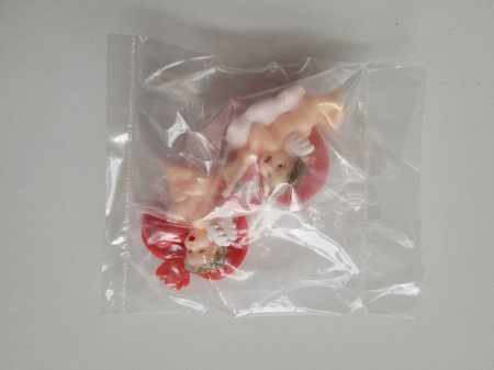 Set 2 figurine plastic Cupidon 4.5 cm [5]