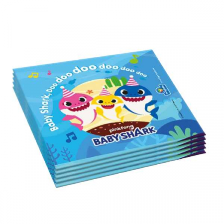 Baby Shark - Baloane - Set 20 servetele Baby Shark hartie 33 cm