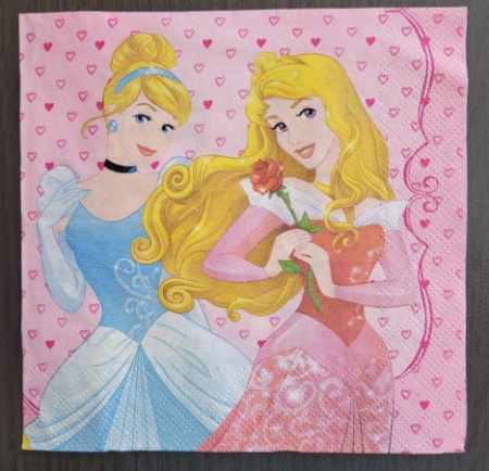 Set 20 servetele Princess Procos, 33x33 cm [2]