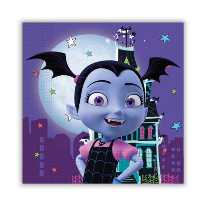 Vampirina - Decoratiuni pentru petrecere tematica - Set 20 servetele hartie Vampirina 33 * 33 cm