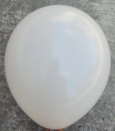 Set 25 baloane latex alb nisip 30 cm [2]