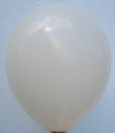 Set 25 baloane latex alb nisip 30 cm [3]