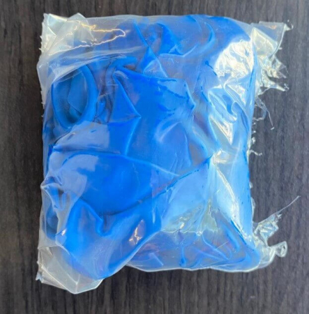 Set 25 Baloane latex albastru 30cm [4]