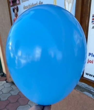 Set 25 baloane latex albastru deschis 30cm [2]