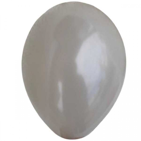 Set 25 baloane latex gri 27cm