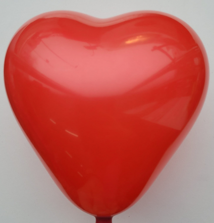 Set 25 baloane latex inimi rosii 12 cm [1]