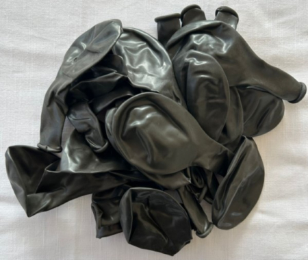 Set 25 baloane latex maro inchis 30 cm [3]