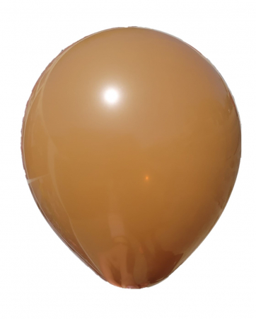 Retro - Set 25 baloane latex maro retro 25 cm
