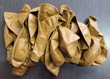 Set 25 baloane latex maro teracota 30 cm [2]
