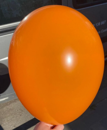 Set 25 baloane latex portocaliu 30cm [2]