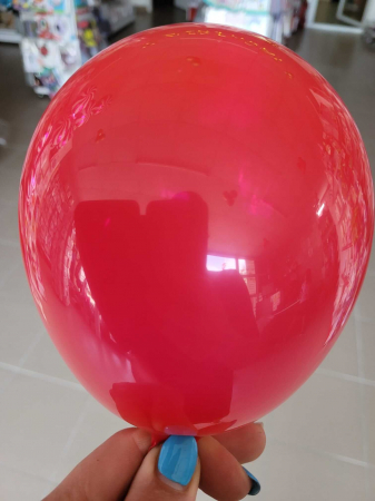 Set 25 baloane latex rosu 13 cm [1]