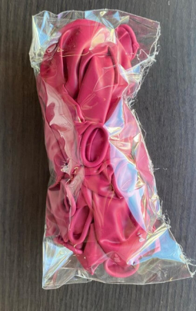 Set 25 balone latex roz 30cm [4]