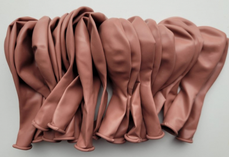 Set 25 baloane latex roz antic 30 cm [4]