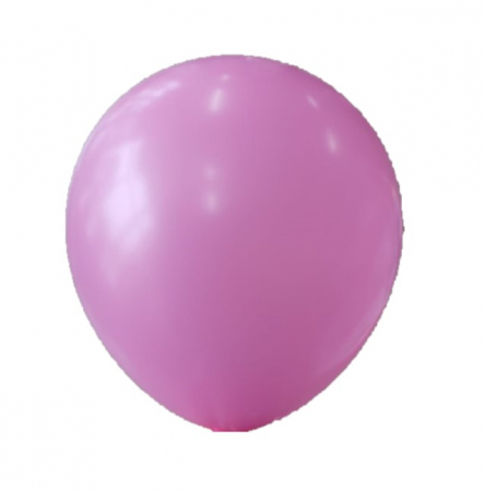 Baloane din latex 30cm - Set 25 baloane latex roz deschis aprins 30 cm