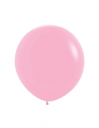 Set 25 baloane latex roz deschis aprins 30 cm [5]