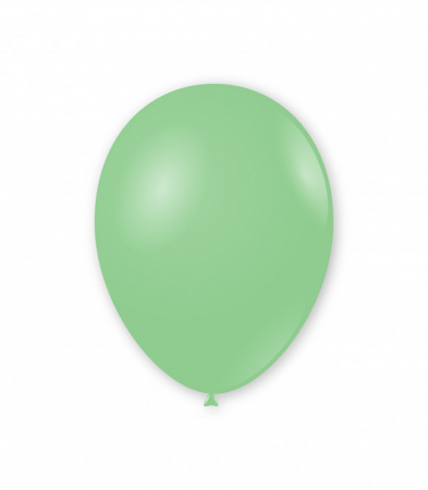 Baloane din latex 30cm - Set 25 baloane verde menta 30 cm