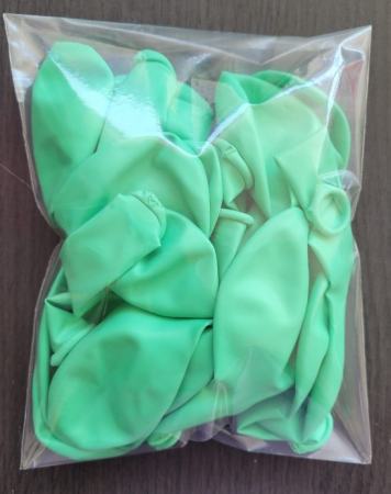 Set 25 baloane verde menta 30 cm [2]