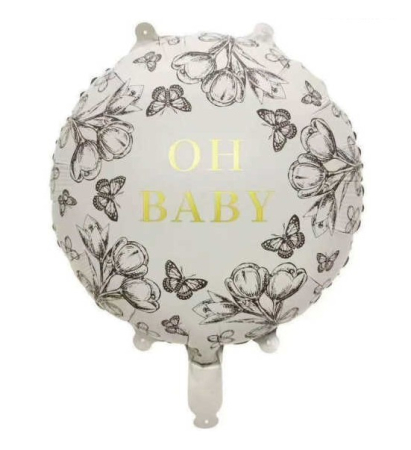 Set 3 baloane heliu Oh baby 45 cm [1]