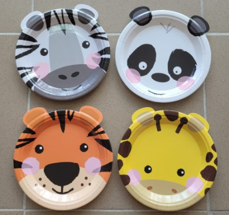 Set 4 farfurii animalute 18 cm [1]