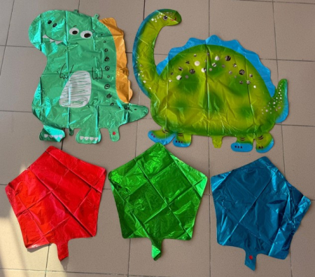 Set 5 baloane folie dinozaur [3]