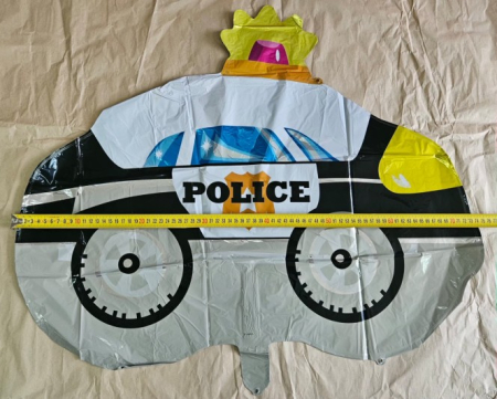 Set 5 baloane folie Masina Politie [4]