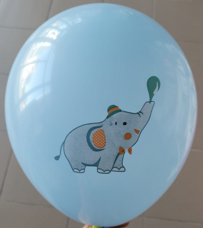 Set 5 baloane latex animalute zoo 30 cm [2]
