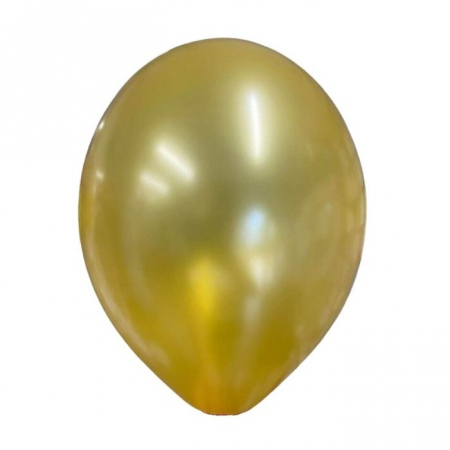 Set 5 baloane latex jumbo auriu 35 cm [0]