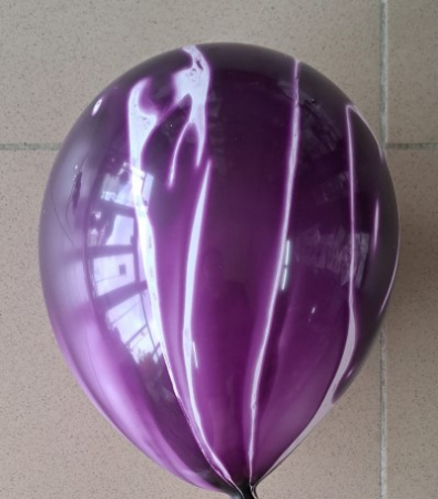 Set 5 baloane latex mov degrade 30 cm [2]