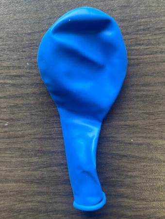 Set 50 baloane latex albastru 23 cm [4]