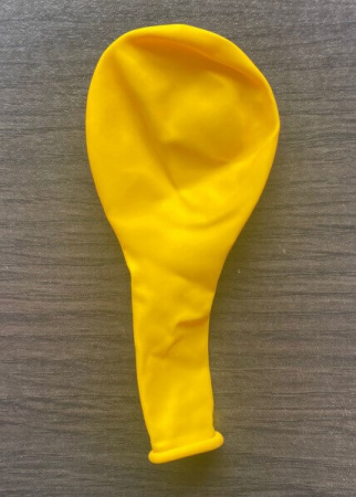 Set 50 baloane latex galben 23 cm [4]
