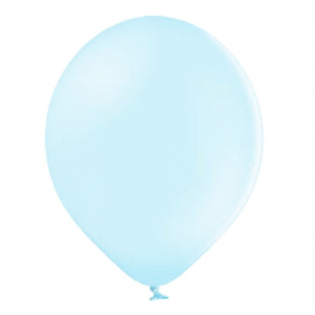 Set 50 baloane latex macaron albastru 30 cm [6]