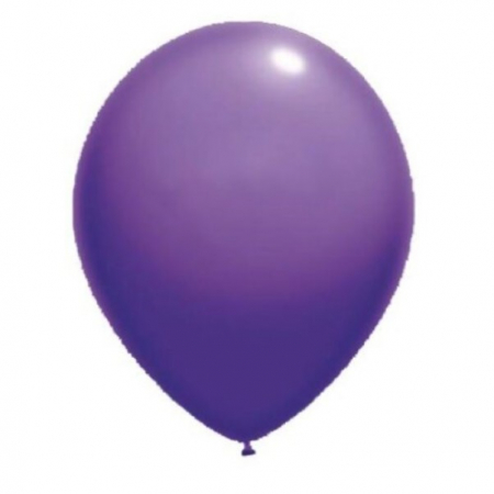 Printesa Sofia - Set 50 baloane latex mov 12 cm