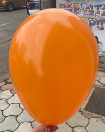 Set 50 baloane latex portocaliu 23 cm [1]