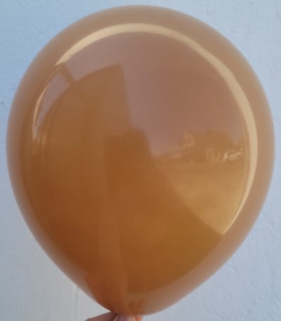 Set 50 baloane latex retro maro 25 cm [3]